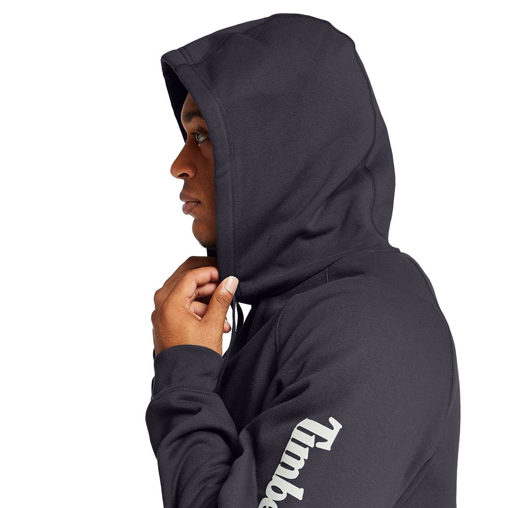 Timberland Φουτερ Ανδρικα Σκουρο Μπλε - Pro® Big & Tall Hood Honcho Sport Hoodie - Greece 6213487-EB